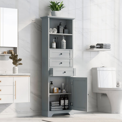 Hazel Bathroom Cabinet (Grey)