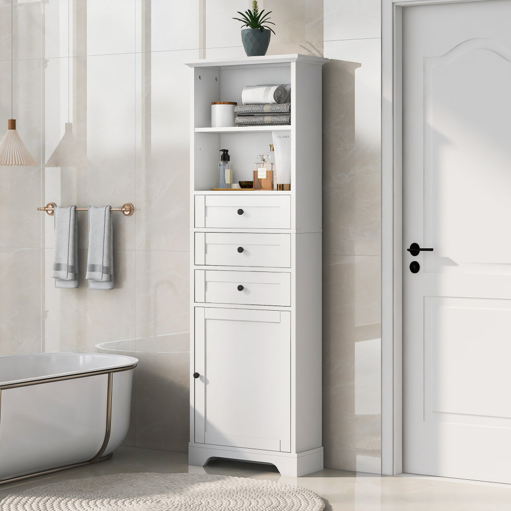 Hazel Bathroom Cabinet (White)