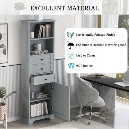 Hazel Bathroom Cabinet (Grey)