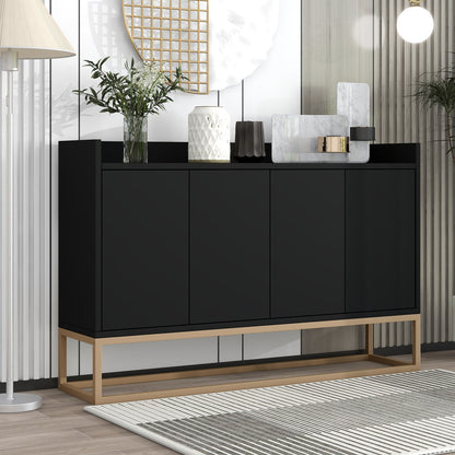 Patrick Accent Cabinet (Black)