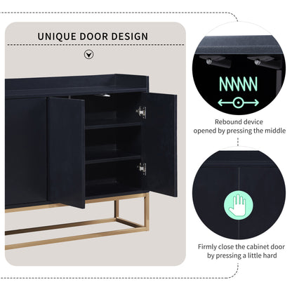 Patrick Accent Cabinet (Black)
