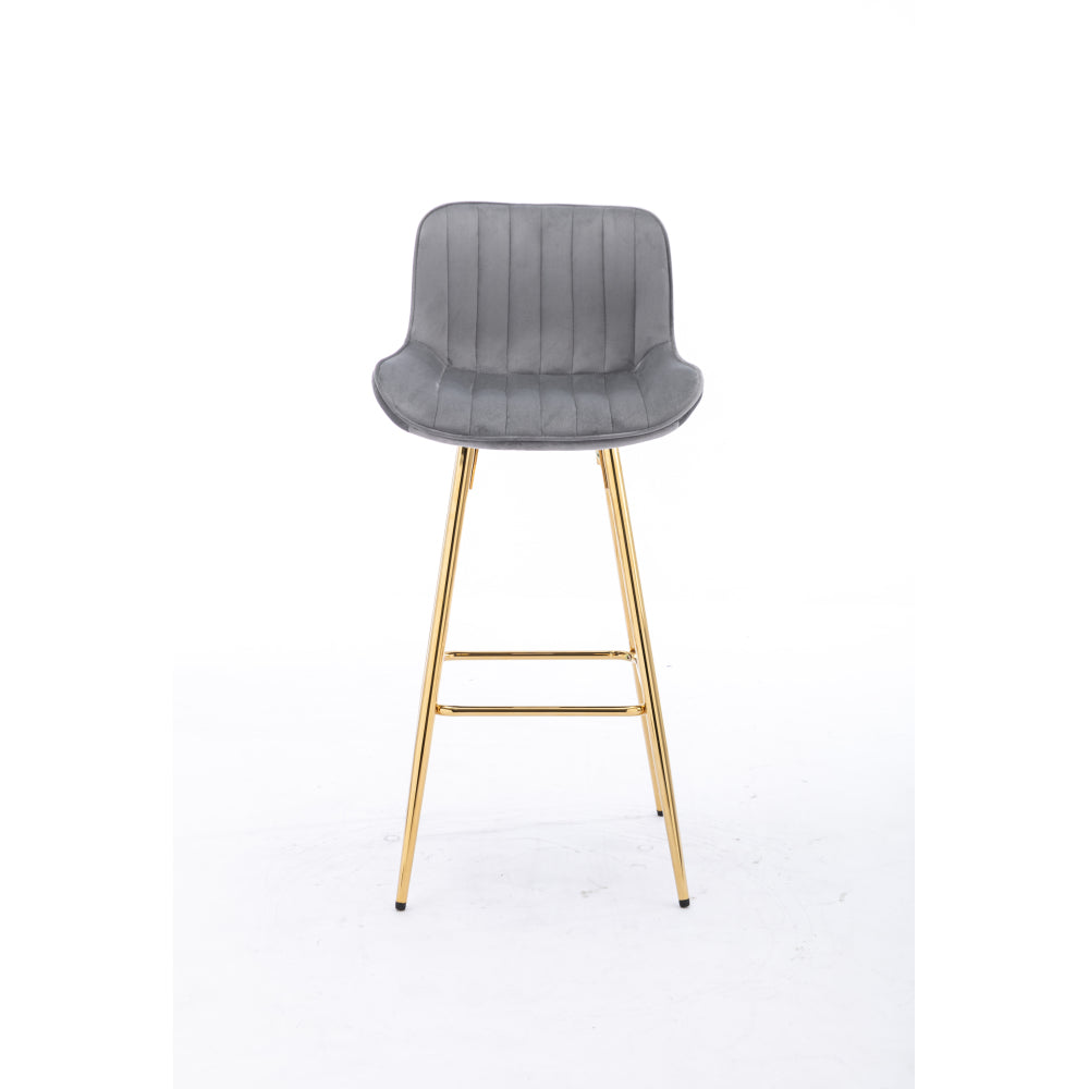 Morrison Bar Stool, Set of 2 (Grey)