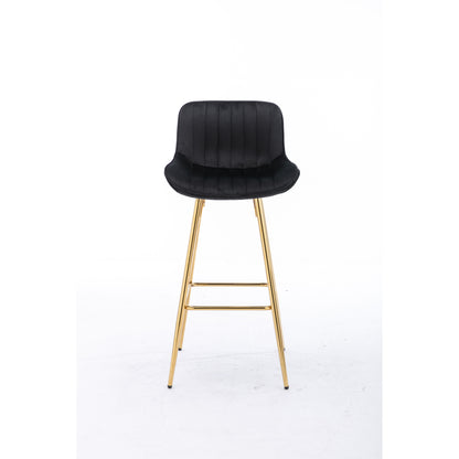 Morrison Bar Stool, Set of 2 (Black)