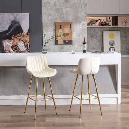Morrison Bar Stool, Set of 2 (White)