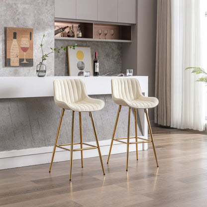 Morrison Bar Stool, Set of 2 (White)