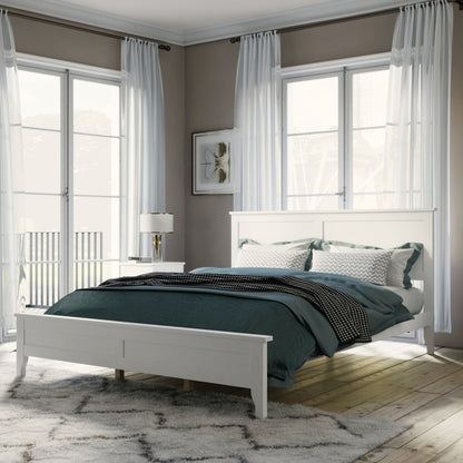 Paul Bed Frame, Queen (White)