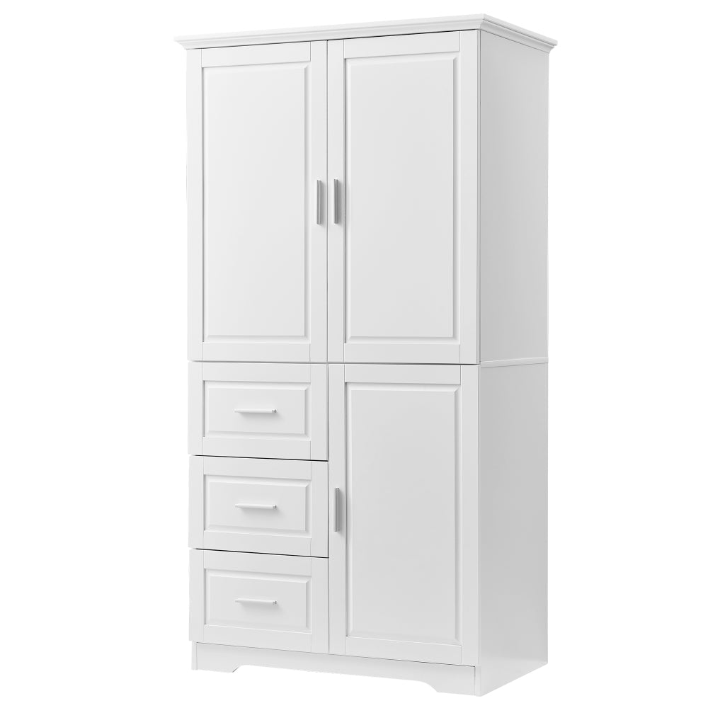 Moises Bathroom Cabinet (White)