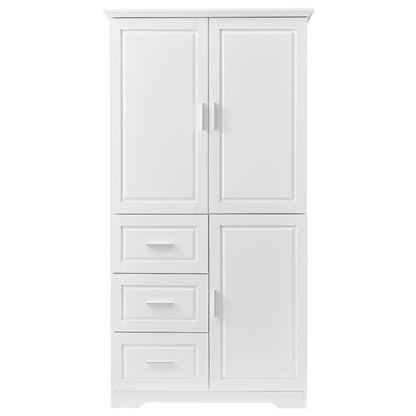 Moises Bathroom Cabinet (White)