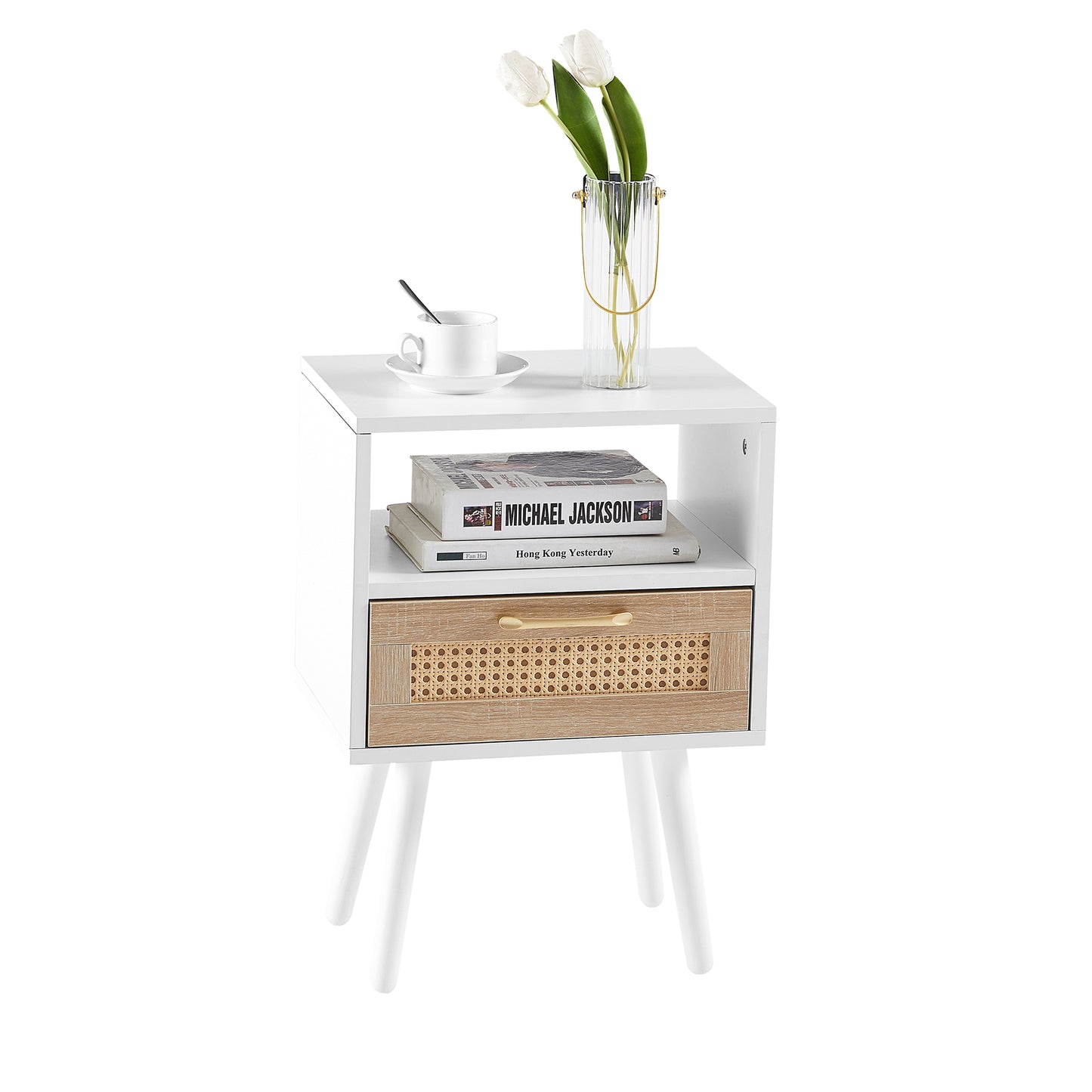 Miller End Table (White)