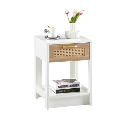 Landry End Table (White)