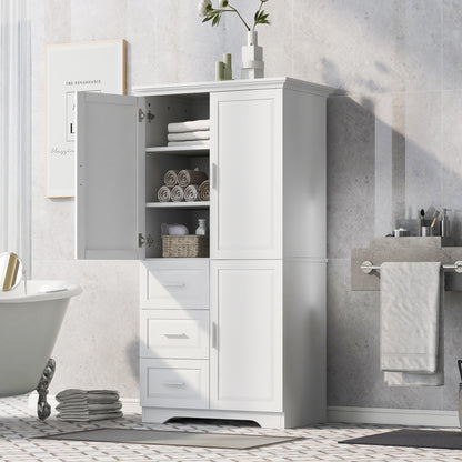 Moises Bathroom Cabinet (White)