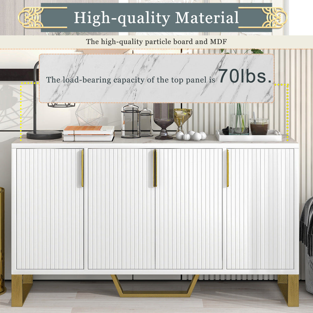 Stanley Accent Cabinet (White)