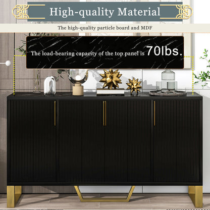 Stanley Accent Cabinet (Black)