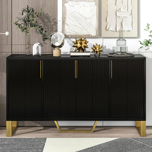 Stanley Accent Cabinet (Black)