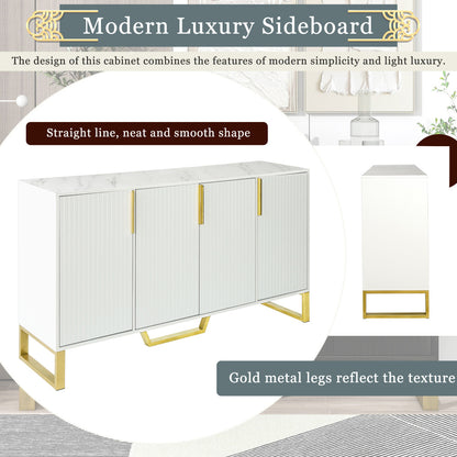 Stanley Accent Cabinet (White)