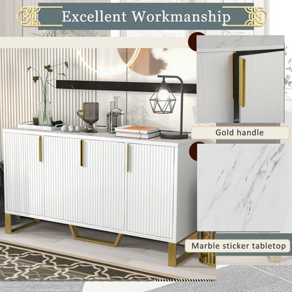 Stanley Accent Cabinet (White)
