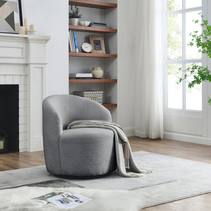 Daisy Swivel Chair (Grey)