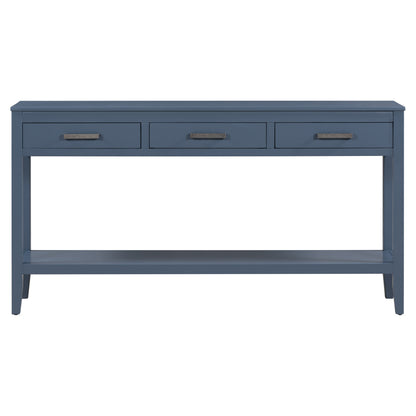 Nathan Accent Table, Blue