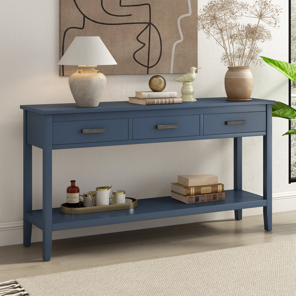 Nathan Accent Table, Blue