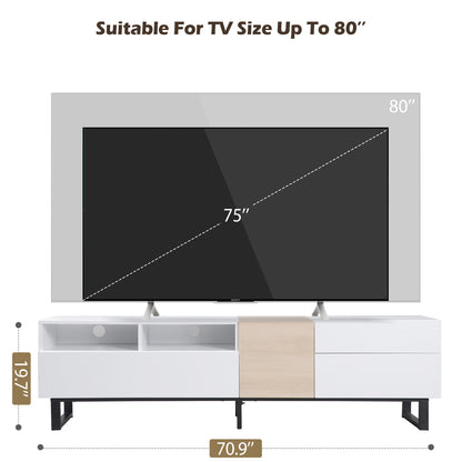 Karter TV Stand (White)