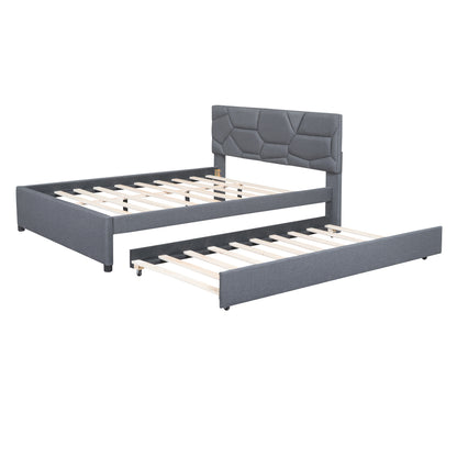 Rivera Bed Frame, Queen (Grey)