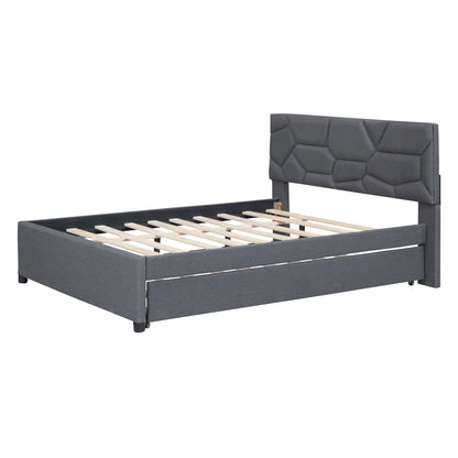 Rivera Bed Frame, Full (Grey)