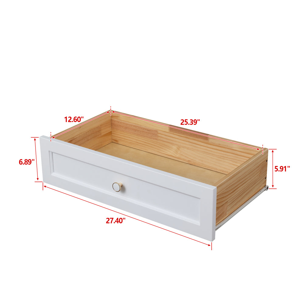 Jolene Dresser, 4 Drawers (White)