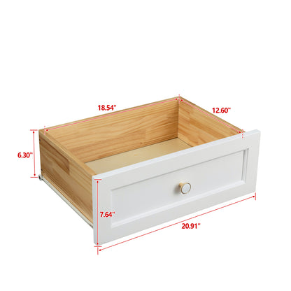 Jolene Dresser, 6 Drawers (White)