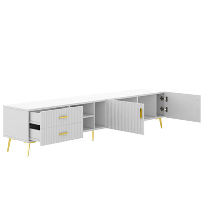 Hassan TV Stand (White)