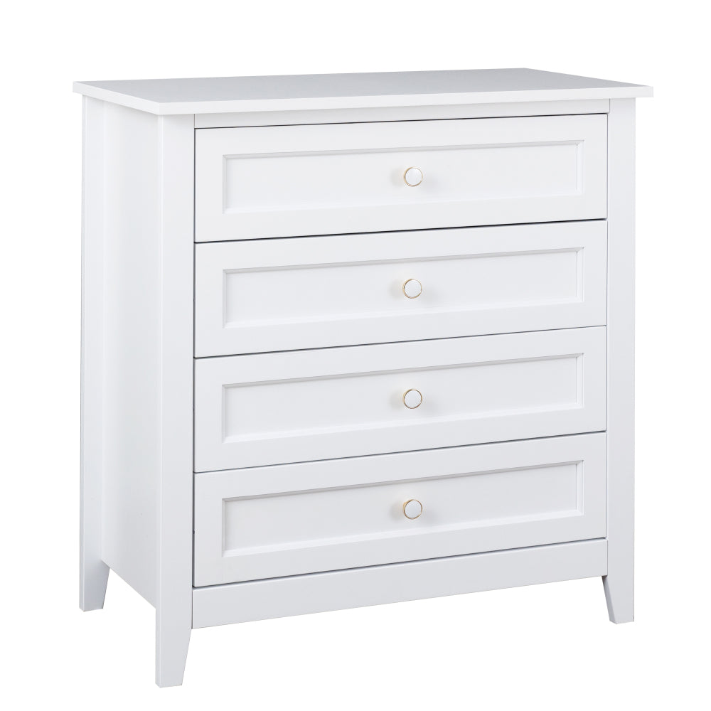 Jolene Dresser, 4 Drawers (White)