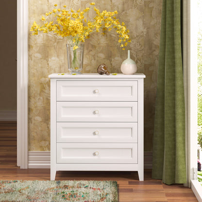 Jolene Dresser, 4 Drawers (White)