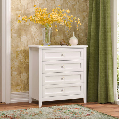 Jolene Dresser, 4 Drawers (White)