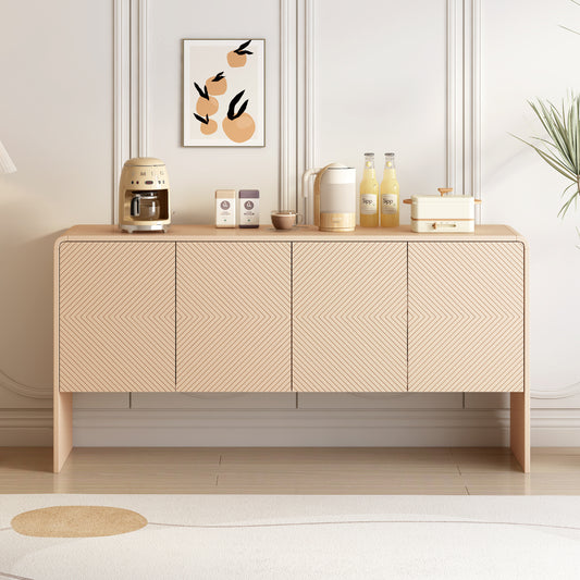 Trujillo Accent Cabinet (Apricot Cream)