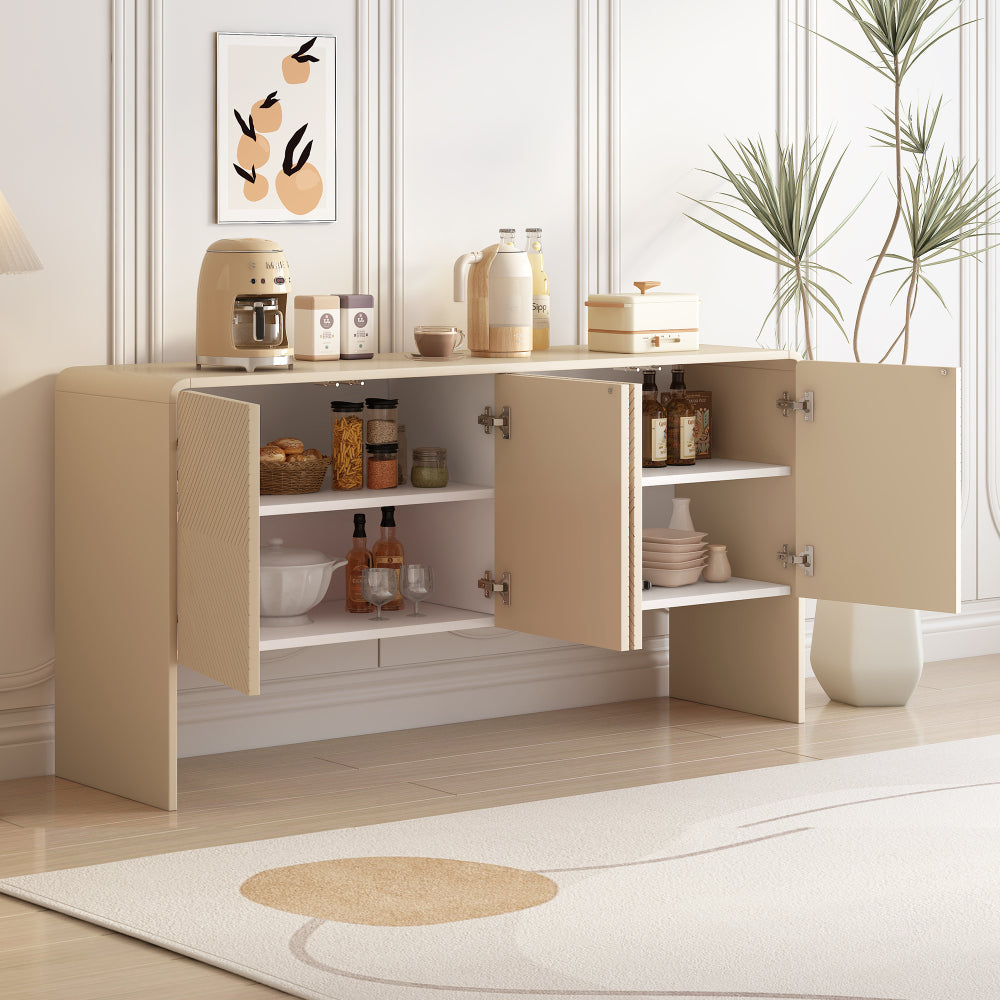 Trujillo Accent Cabinet (Apricot Cream)