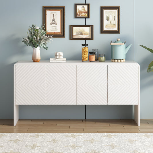 Trujillo Accent Cabinet (White)