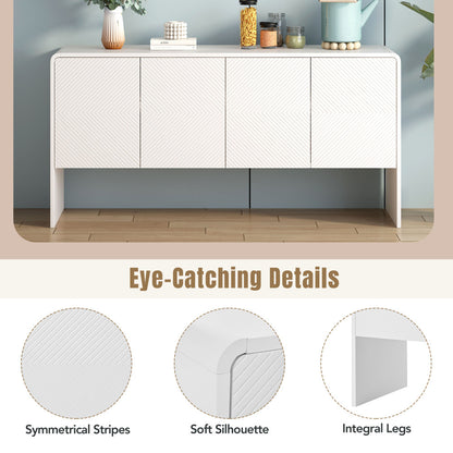Trujillo Accent Cabinet (White)