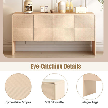 Trujillo Accent Cabinet (Apricot Cream)