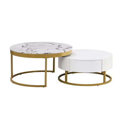 McKee Coffee Table, White