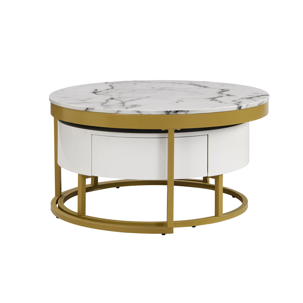 McKee Coffee Table, White