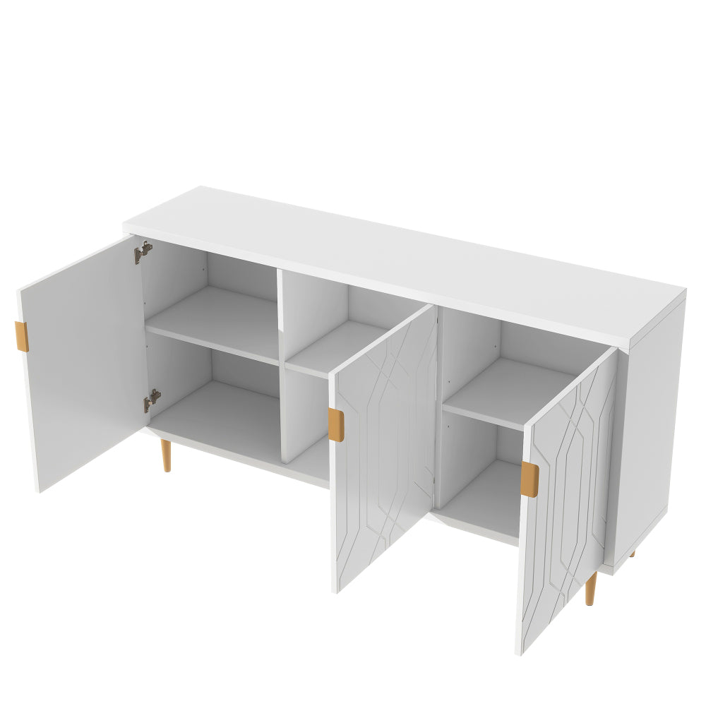 Eric Accent Cabinet (White)