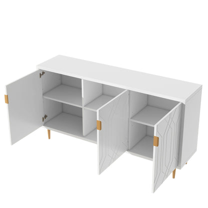 Eric Accent Cabinet (White)