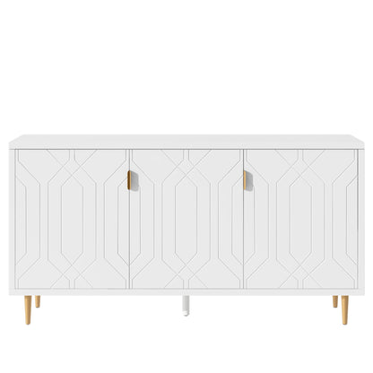 Eric Accent Cabinet (White)