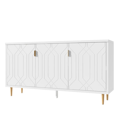 Eric Accent Cabinet (White)