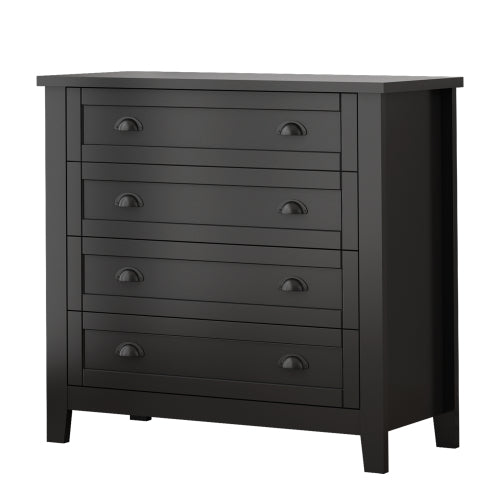 Kamryn Dresser, 4 Drawers (Black)