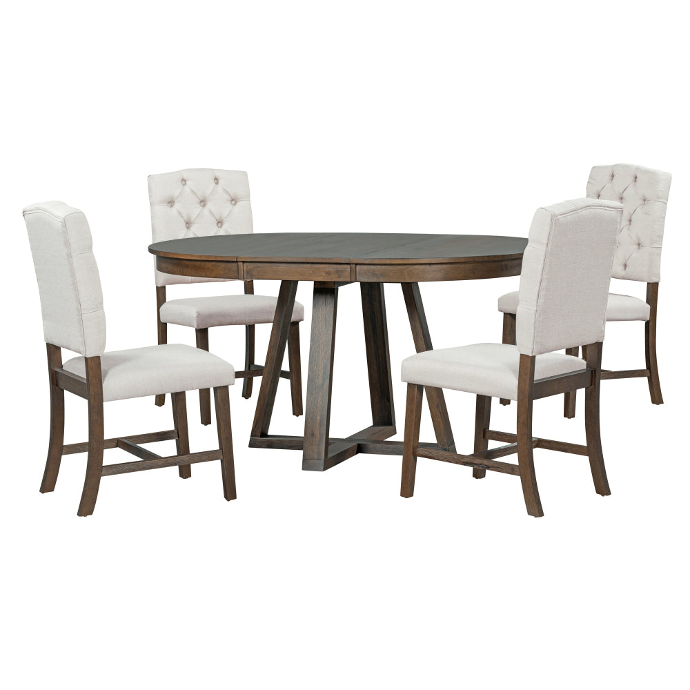 Hines Dining Set, Set of 5