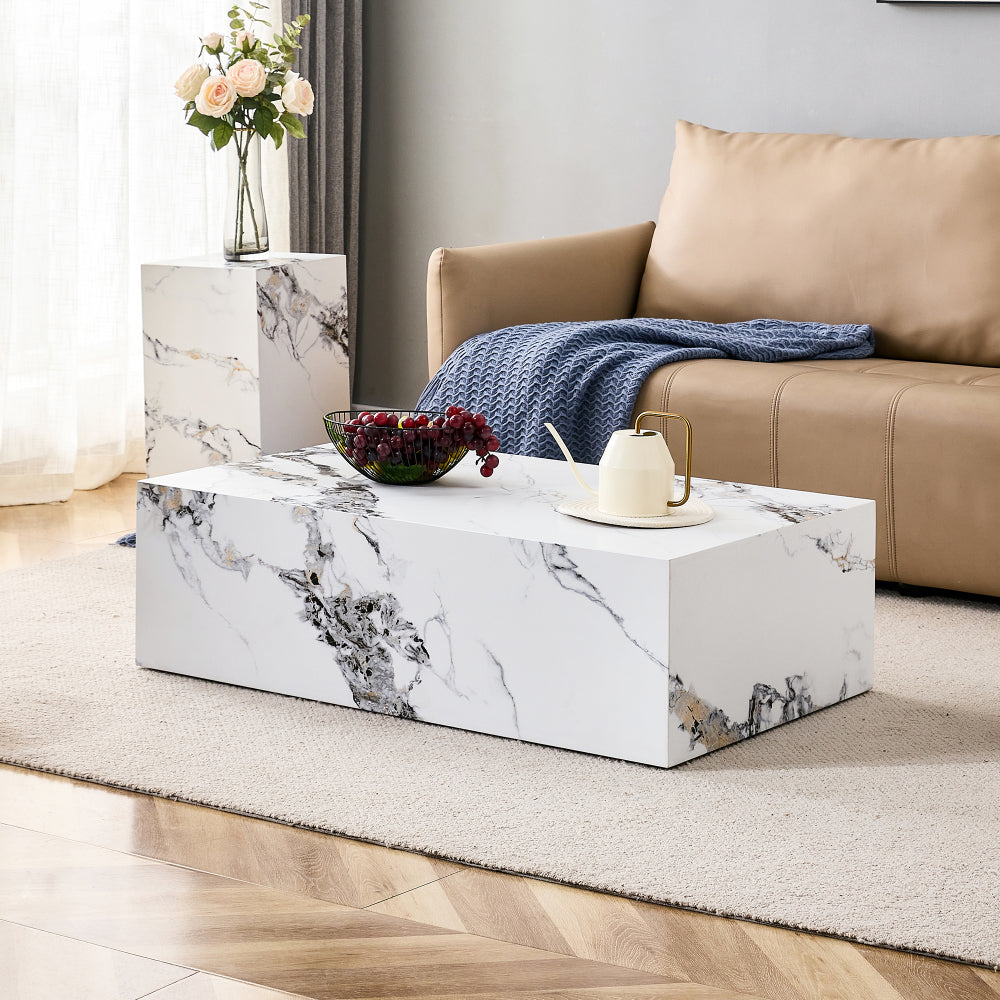 Calhoun Coffee Table (White)