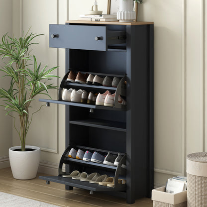 Ramirez Shoe Cabinet (Black)