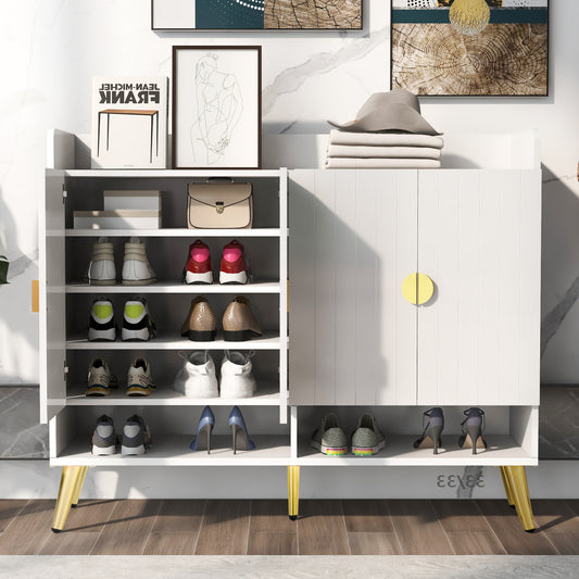 Hudson Shoe Cabinet (White)