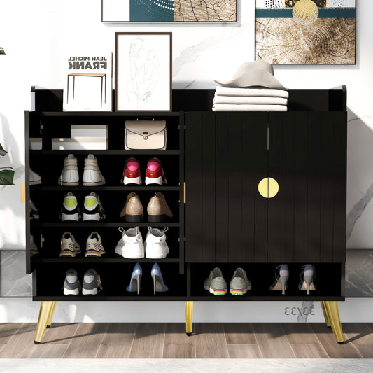 Hudson Shoe Cabinet (Black)