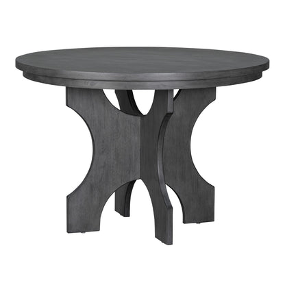 Guzman Dining Set, Set of 5 (Grey)